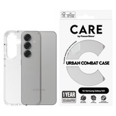 Étui Urban Combat pour Samsung Galaxy S25, Transparent, PanzerGlass