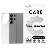 Étui Urban Combat pour Samsung Galaxy S25 Ultra, Transparent, PanzerGlass