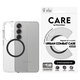 Étui Urban Combat avec QI noir pour Samsung Galaxy S25, Transparent, PanzerGlass