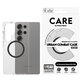 Étui Urban Combat avec QI noir pour Samsung Galaxy S25 Ultra, Transparent, PanzerGlass