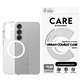 Étui Urban Combat avec QI blanc pour Samsung Galaxy S25+, Transparent, PanzerGlass