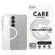 Étui Urban Combat avec QI blanc pour Samsung Galaxy S25, Transparent, PanzerGlass