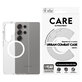 Étui Urban Combat avec QI blanc pour Samsung Galaxy S25 Ultra, Transparent, PanzerGlass