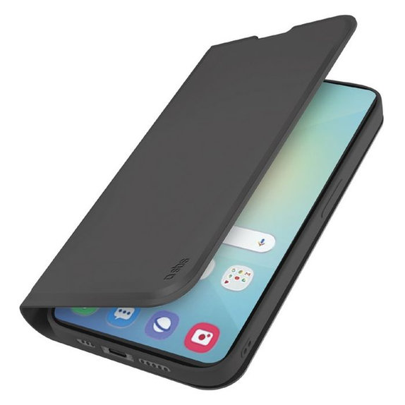 SBS - Étui Book Wallet Smooth pour Samsung Galaxy S25, noir
