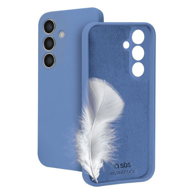 SBS - Étui Instinct pour Samsung Galaxy S25, bleu