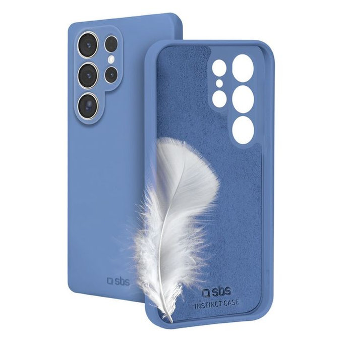 SBS - Étui Instinct pour Samsung Galaxy S25 Ultra, bleu