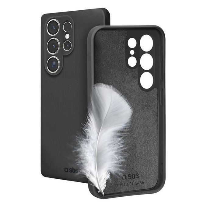 SBS - Étui Instinct pour Samsung Galaxy S25 Ultra, noir