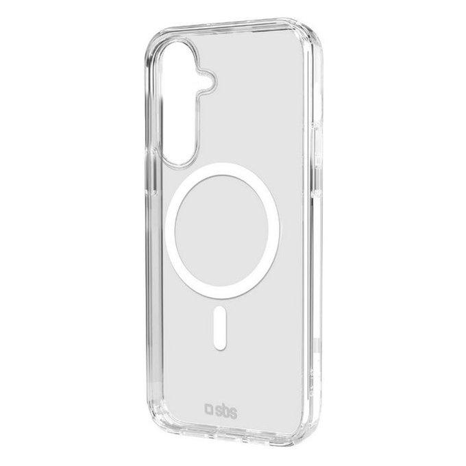SBS - Étui Light Mag pour Samsung Galaxy S25, transparent