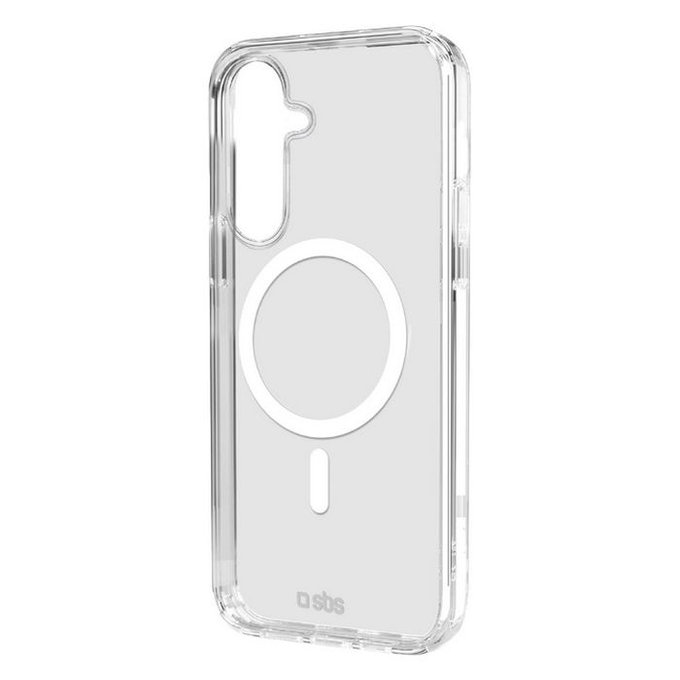 SBS - Étui Light Mag pour Samsung Galaxy S25+, transparent