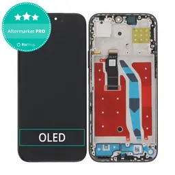 Honor 200 Lite - Écran LCD + Ecran Tactile + Cadre (Midnight Black) OLED