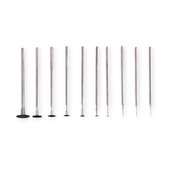 Jeu de pointes abrasives ultra-fines 2,35 mm - 10pcs