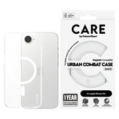Coque Urban Combat avec MagSafe pour iPhone 17e/16e, Blanc, CARE