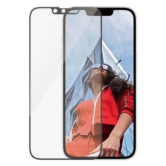 PanzerGlass - Verre Trempé UWF avec un applicateur pour iPhone 13, 13 Pro, 14 et 16e, transparent