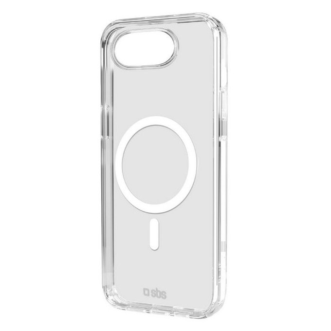 SBS - Étui Light Mag pour iPhone 16e, transparent
