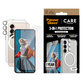 Bundle 3-en-1 pour Samsung Galaxy S25, PanzerGlass