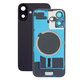 Apple iPhone 16 - Verre de la coque arriere + Verre de caméra + Plaque en métal + Aimants MagSafe (Black)