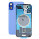Apple iPhone 16 - Verre de la coque arriere + Verre de caméra + Plaque en métal + Aimants MagSafe (Ultramarine)