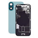 Apple iPhone 16 - Verre de la coque arriere + Verre de caméra + Plaque en métal + Aimants MagSafe (Teal)
