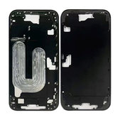 Apple iPhone 16 - Cadre central + Boutons d’alimentation + Volume (Black)