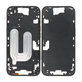 Apple iPhone 16 - Cadre central + Boutons d’alimentation + Volume (Black)