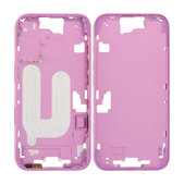 Apple iPhone 16 - Cadre central + Boutons d’alimentation + Volume (Pink)