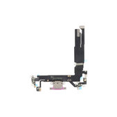 Apple iPhone 16 - Connecteur de charge + Câble flexible (Pink)