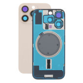 Apple iPhone 16 Pro - Verre de la coque arriere + Verre de caméra + Plaque en métal + Aimants MagSafe (Desert Titanium)