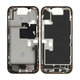 Apple iPhone 16 Pro - Cadre central + Boutons d’alimentation + Volume (Desert Titanium)
