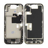 Apple iPhone 16 Pro - Cadre central + Boutons d’alimentation + Volume (Natural Titanium)