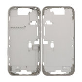 Apple iPhone 16 Pro - Cadre central + Boutons d’alimentation + Volume (White Titanium)