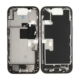 Apple iPhone 16 Pro - Cadre central + Boutons d’alimentation + Volume (Black Titanium)