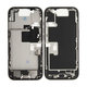 Apple iPhone 16 Pro - Cadre central + Boutons d’alimentation + Volume (Black Titanium)
