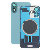 Apple iPhone 16 Plus - Verre de la coque arriere + Verre de caméra + Plaque en métal + Aimants MagSafe (Teal)