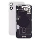 Apple iPhone 16 Plus - Verre de la coque arriere + Verre de caméra + Plaque en métal + Aimants MagSafe (White)