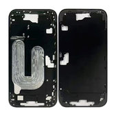 Apple iPhone 16 Plus - Cadre central + Boutons d’alimentation + Volume (Black)