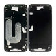 Apple iPhone 16 Plus - Cadre central + Boutons d’alimentation + Volume (Black)