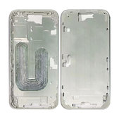 Apple iPhone 16 Plus - Cadre central + Boutons d’alimentation + Volume (White)