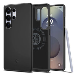 Spigen - Étui Thin Fit avec MagSafe pour Samsung Galaxy S25 Ultra, noir