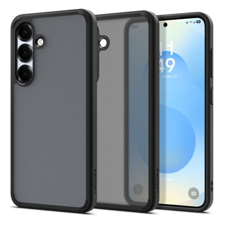 Spigen - Étui Ultra Hybrid pour Samsung Galaxy S25, Frost Black