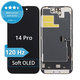 Écran Soft OLED 120Hz pour iPhone 14 Pro, Tactile avec cadre, FixPremium