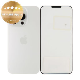 Verre du boîtier arrière pour iPhone 15 Pro | White Titanium | 661-35701 | Genuine Apple
