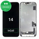Écran In-Cell HD+ pour iPhone 14, Tactile avec cadre