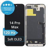 Écran Soft OLED pour iPhone 14 Pro Max - Vitre tactile + Châssis, DIAGNOSTIC