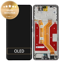 Honor Magic7 Lite - Écran LCD + Écran tactile + Cadre (Titanium Purple) - 0235AMMP Genuine Service Pack
