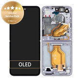 Xiaomi Mix Flip 2405CPX3DC - Écran LCD + Écran tactile + Cadre (Purple) - 560003000N800 Genuine Service Pack