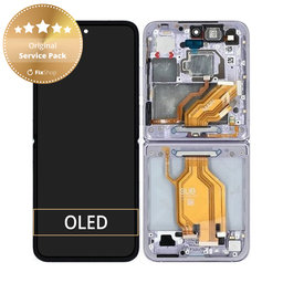 Xiaomi Mix Flip 2405CPX3DC - Écran LCD + Écran tactile + Cadre (Purple) - 560003000N800 Genuine Service Pack