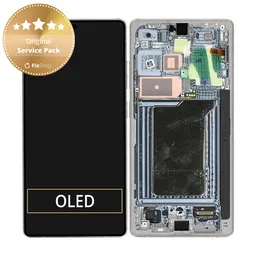 Samsung Galaxy S25 Ultra - Écran LCD + Écran tactile + Cadre (Titanium Silver) - GH82-36387A Genuine Service Pack