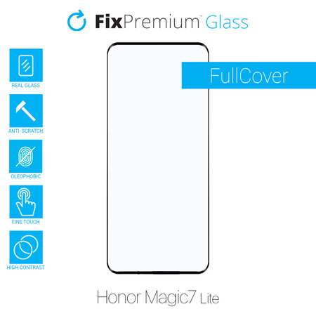 FixPremium FullCover Glass - Verre trempé pour Honor Magic7 Lite