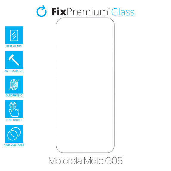 FixPremium Glass - Verre trempé pour Motorola Moto G05