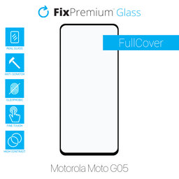 FixPremium FullCover Glass - Verre trempé pour Motorola Moto G05